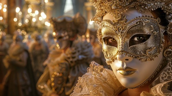 Découvrez l'élégance des masques vénitiens pour vos soirées
