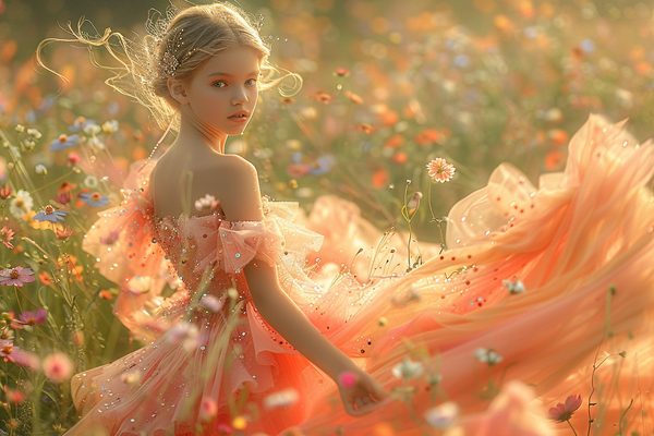 Trouvez la robe princesse idéale pour fillette