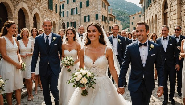 Idées pour planifier un mariage parfait en corse avec noces italiennes