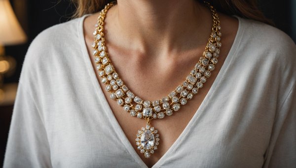 Collier luxe : trouvez la pièce qui brillera pour vous